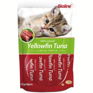 Súp thưởng cho mèo vị cá ngừ vây vàng BIOLINE Yellowfin Tuna