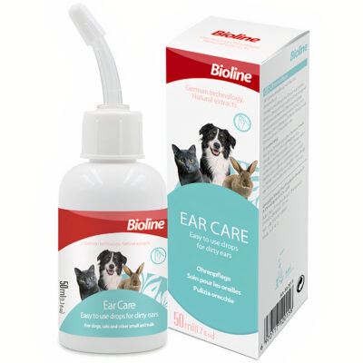 Thuốc nhỏ tai cho chó mèo BIOLINE Ear Care