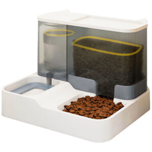 Bộ bát ăn bình nước tự động cho chó mèo PAW Liquid Food Water Feeder