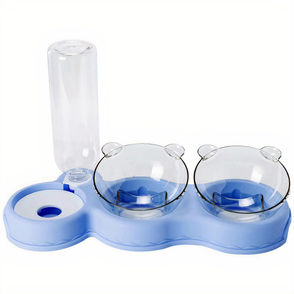 Bộ bát ăn uống cho chó mèo PAW The Meow Head 3in1 Bowl 10 Bộ bát ăn uống cho chó mèo PAW The Meow Head 3in1 Bowl