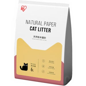 Cát cho mèo đi vệ sinh IRIS OHYAMA Natural Cypress Paper Cat Litter