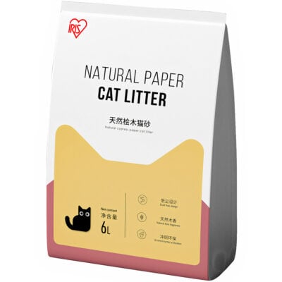 Cát cho mèo đi vệ sinh IRIS OHYAMA Natural Cypress Paper Cat Litter
