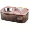 Máy lọc nước và bát ăn cho chó mèo tự động 2in1 PAW Living Spring Water Fountains