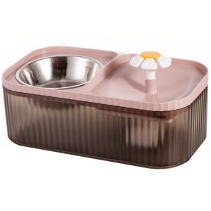 Máy lọc nước và bát ăn cho chó mèo tự động 2in1 PAW Living Spring Water Fountains