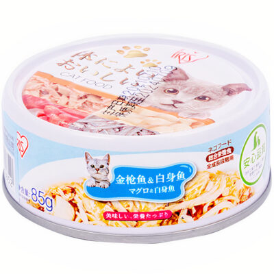 Pate cho mèo vị cá ngừ trộn cá tuyết trắng IRIS Tuna White Fish 5 Pate cho mèo vị cá ngừ trộn cá tuyết trắng IRIS Tuna White Fish