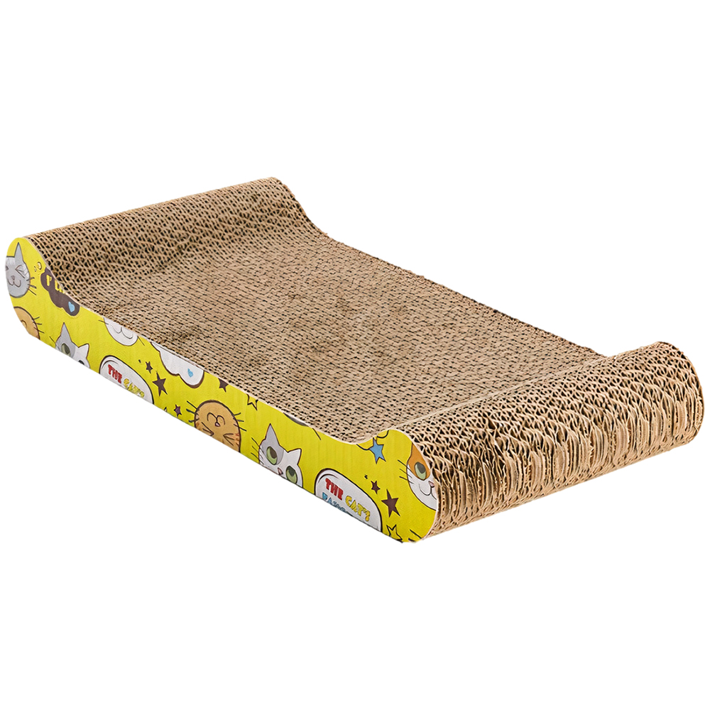 Bàn cào móng cho mèo bìa giấy cát tông PAW Bones Carton Cat Scratcher 9 Bàn cào móng cho mèo bìa giấy cát tông PAW Bones Carton Cat Scratcher