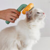 Lược chải lông chó mèo có nút bấm PAW Sunflower Pet Comb