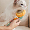 Lược chải lông chó mèo có nút bấm PAW Sunflower Pet Comb
