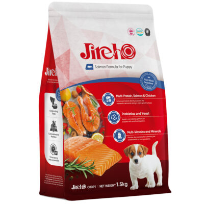 Thức ăn cho chó con vị cá hồi JIREHO Salmon Puppy