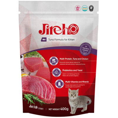 Thức ăn cho mèo con vị cá ngừ JIREHO Tuna Kitten - Ảnh 3